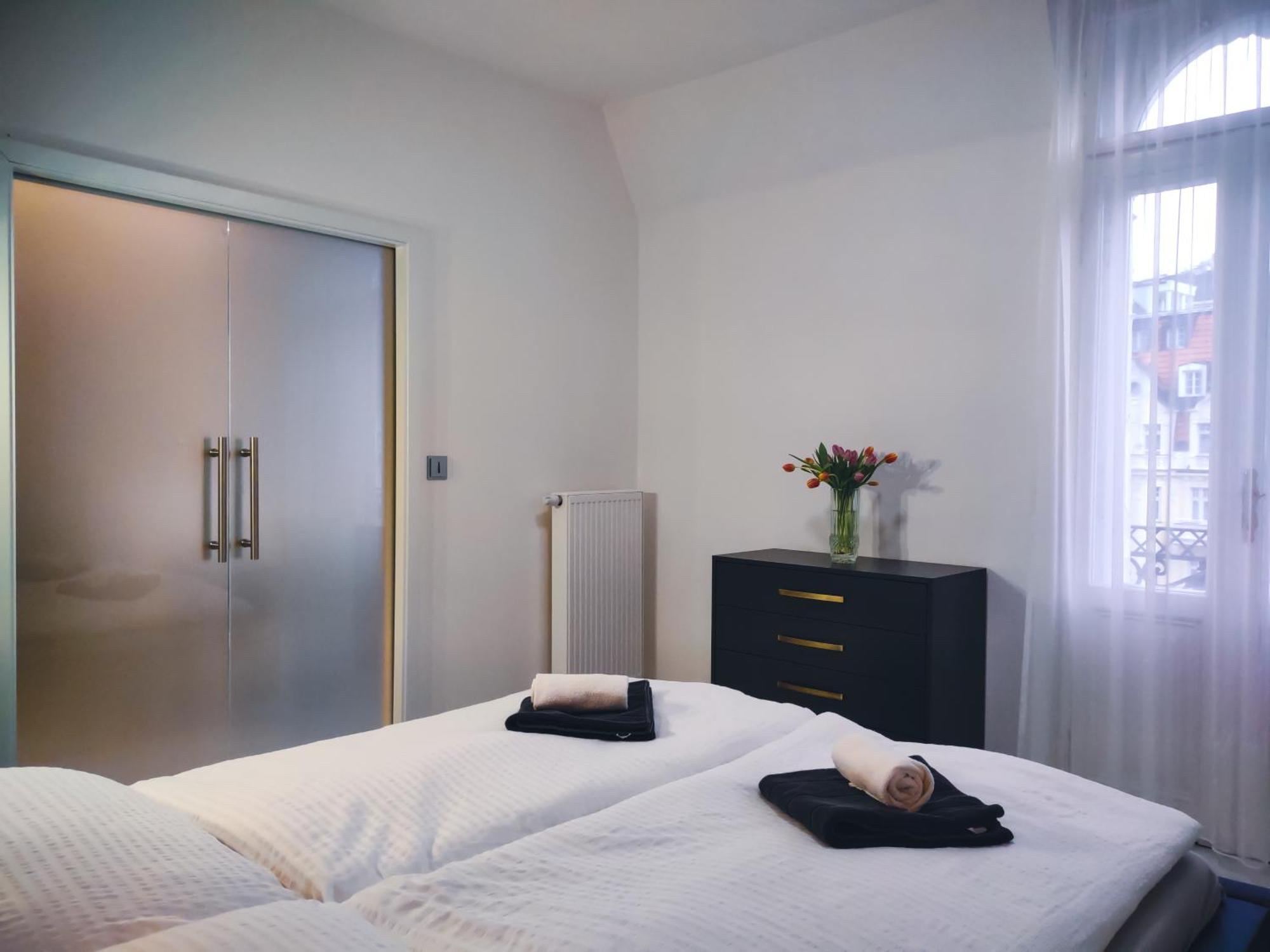 Boutique Apartment Owned By Emperor Peter The Great With 2 Balconies & Jacuzzi 카를로비바리 외부 사진